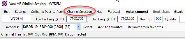 Channel Selection